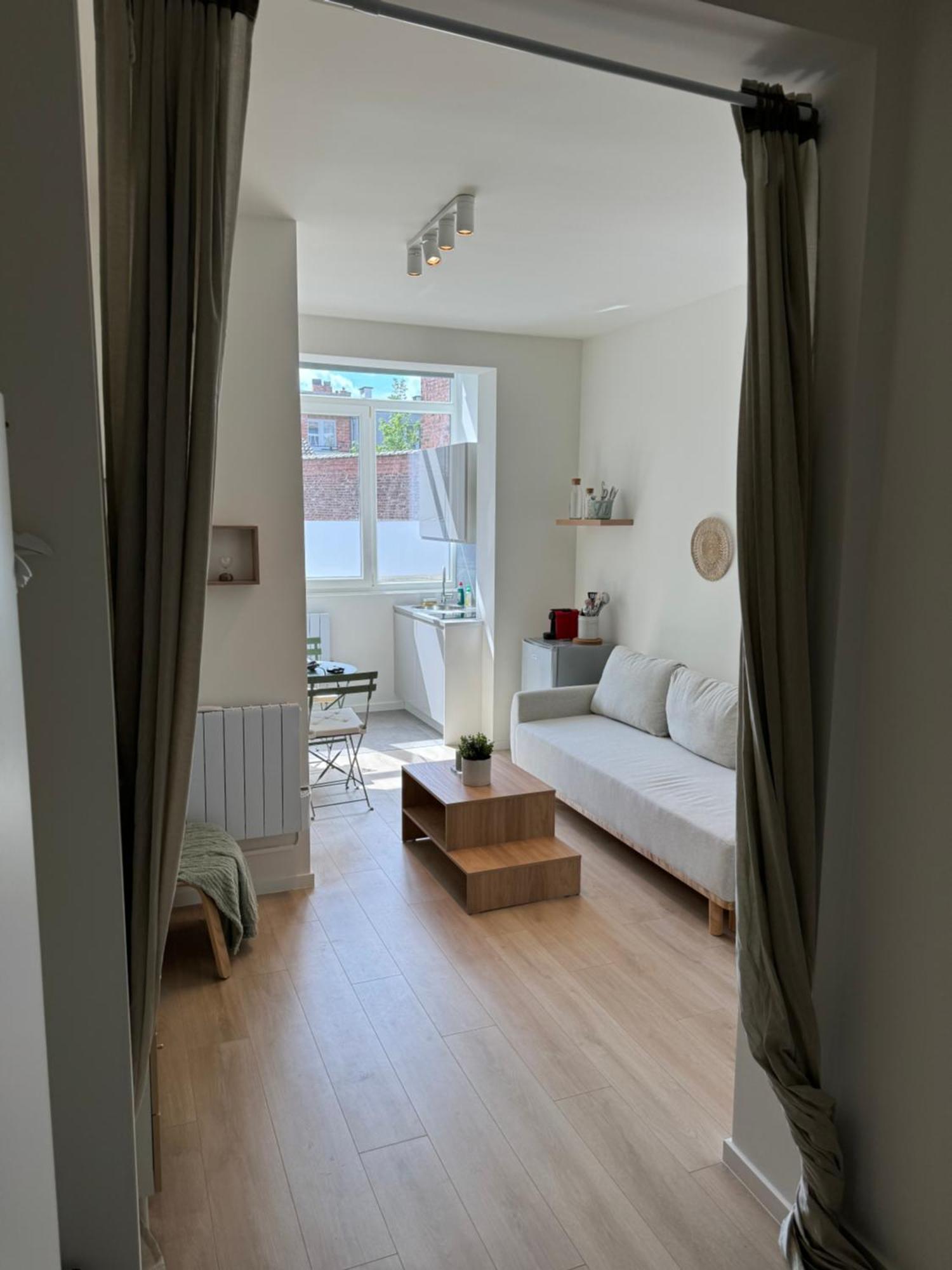 Superbe Appartement Une Chambre ブリュッセル エクステリア 写真